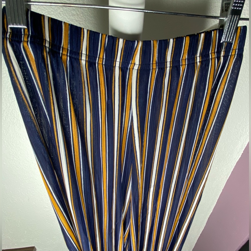 Striped Wide-Leg Pants Women’s Size One-Size - Picture 4 of 6